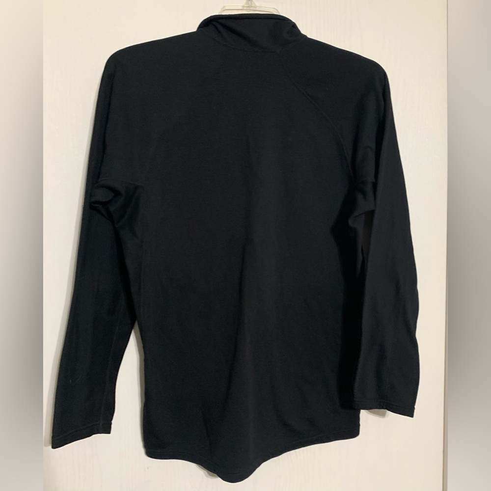 Patagonia Black Capilene Base Layer Zip Neck Pullover - Picture 2 of 5